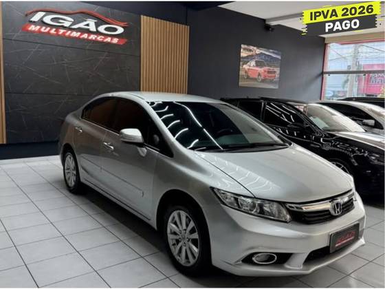 HONDA CIVIC 2.0 LXR 16V FLEX 4P AUTOMÁTICO
